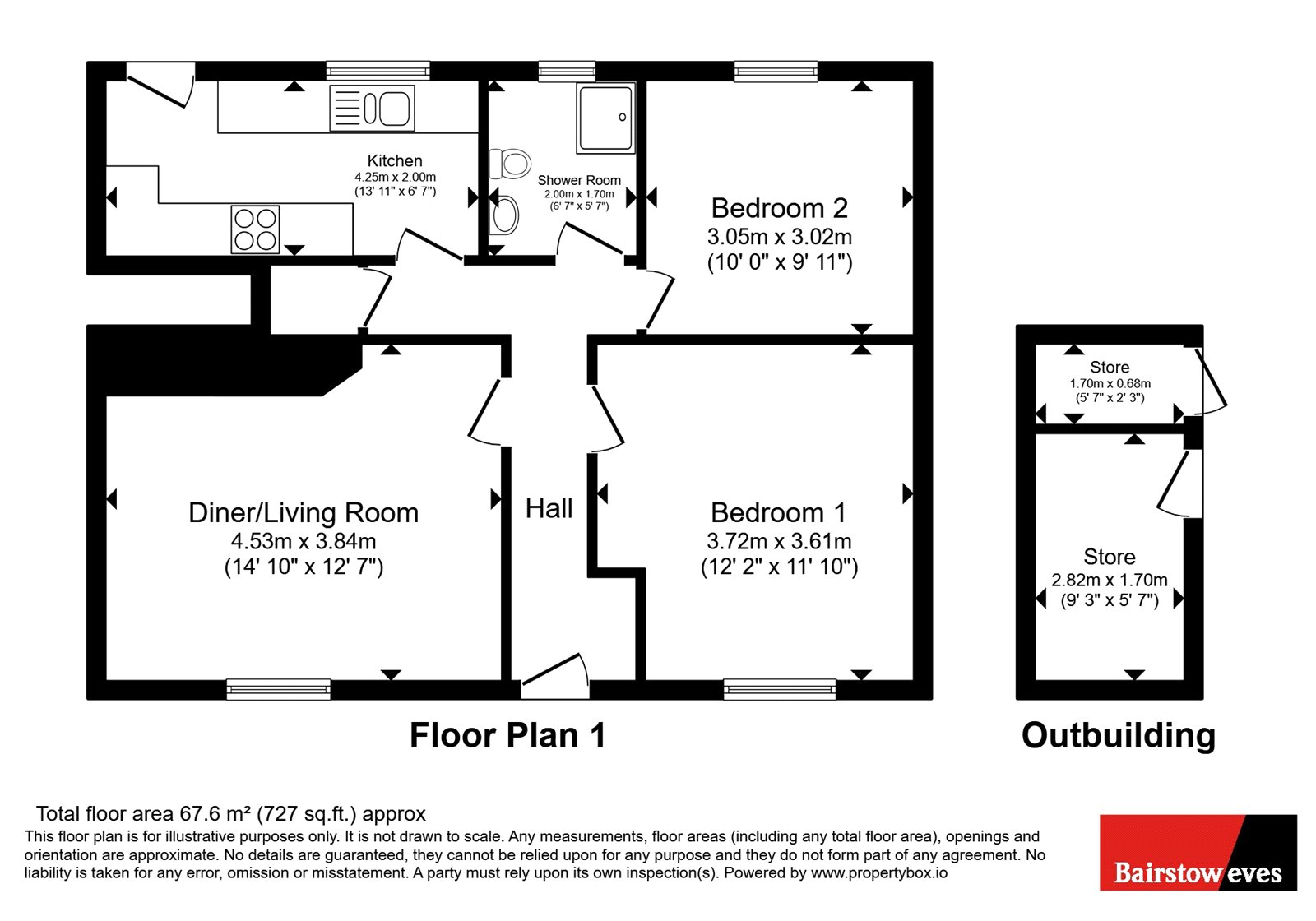 93, Dacre Crescent, South Ockendon floorplan