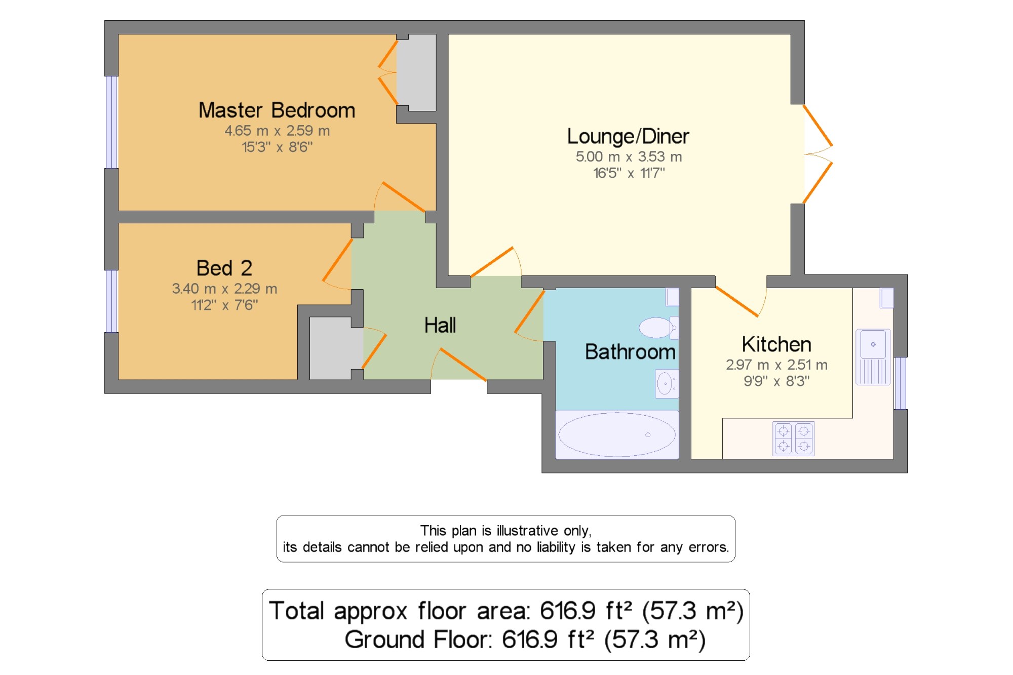2 Bedrooms Flat for sale in Culverden Park, Tunbridge Wells, Kent, . TN4
