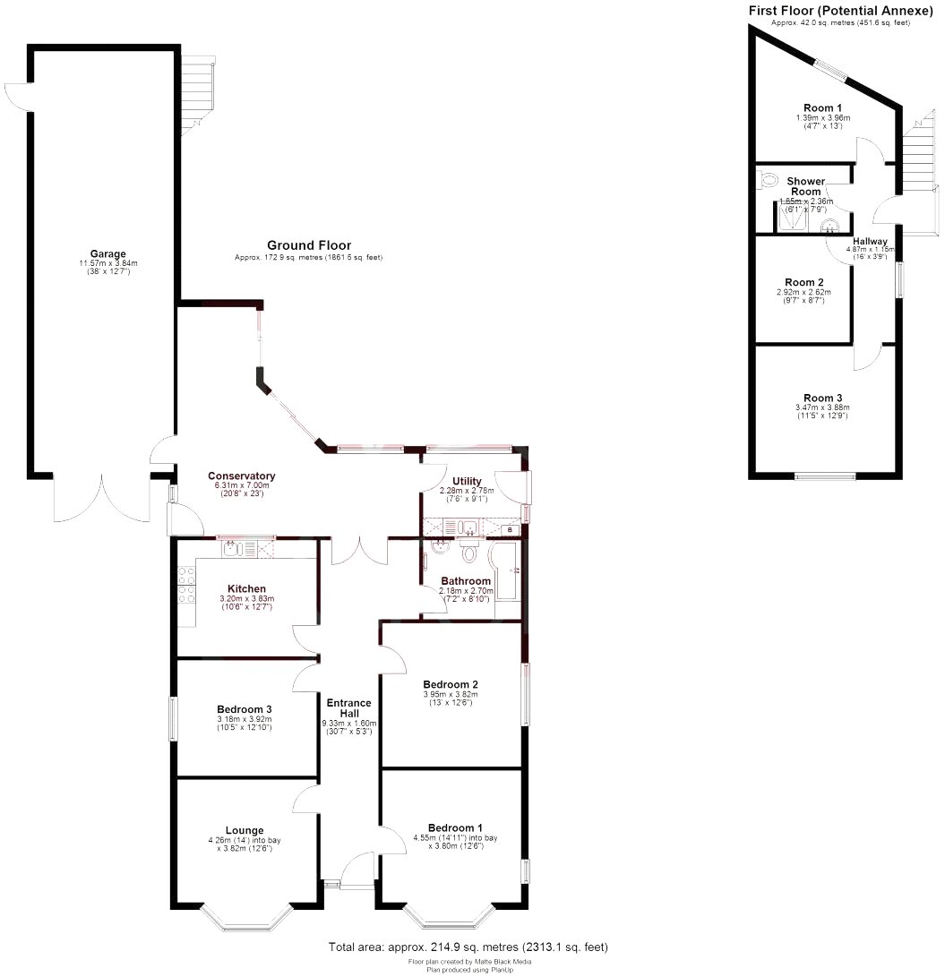 West View,, South Street, Boston floorplan