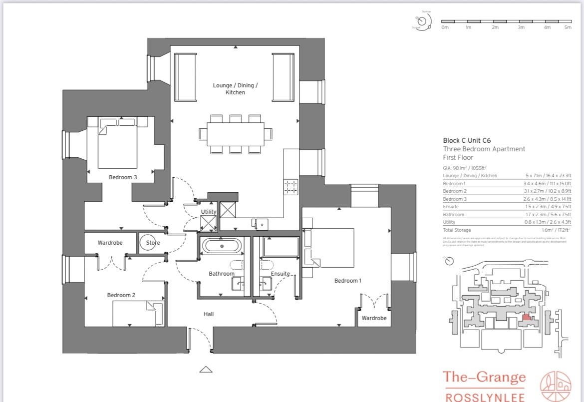 C6 THE GRANGE,, Roslin, Midlothian floorplan