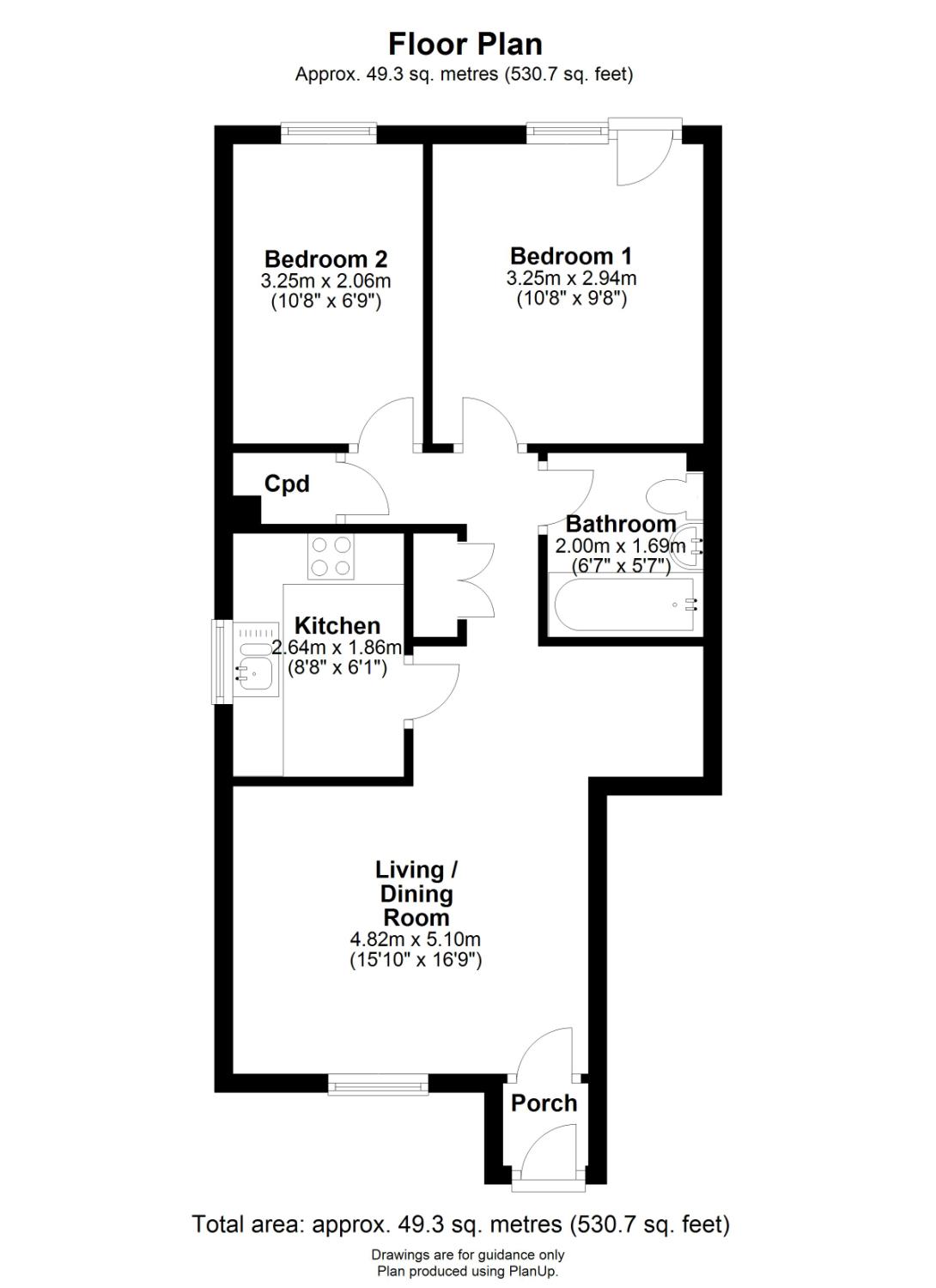 2 Bedrooms Flat for sale in Bottisham, Cambridge CB25