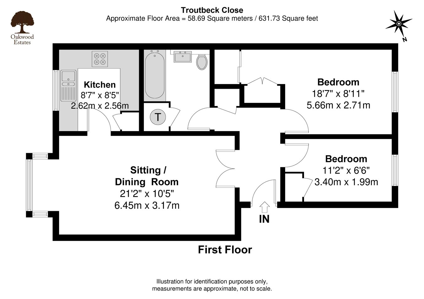 27, Troutbeck Close, Slough floorplan