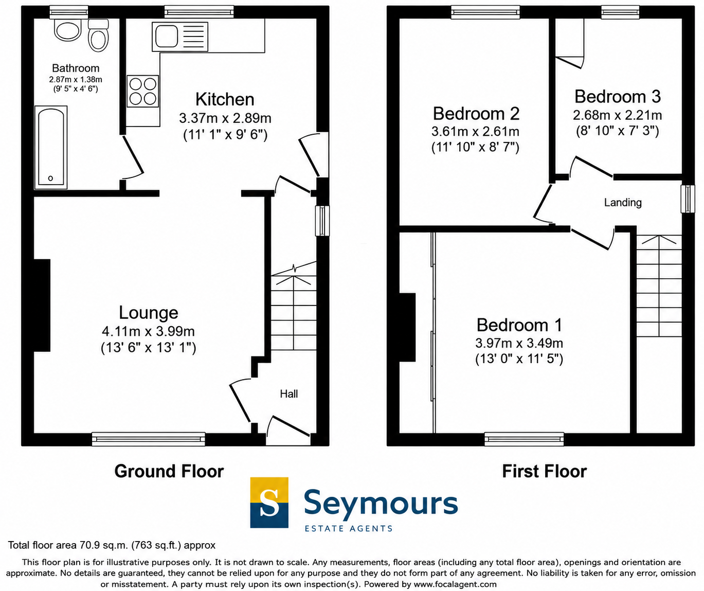 63, Raymond Crescent, Surrey floorplan