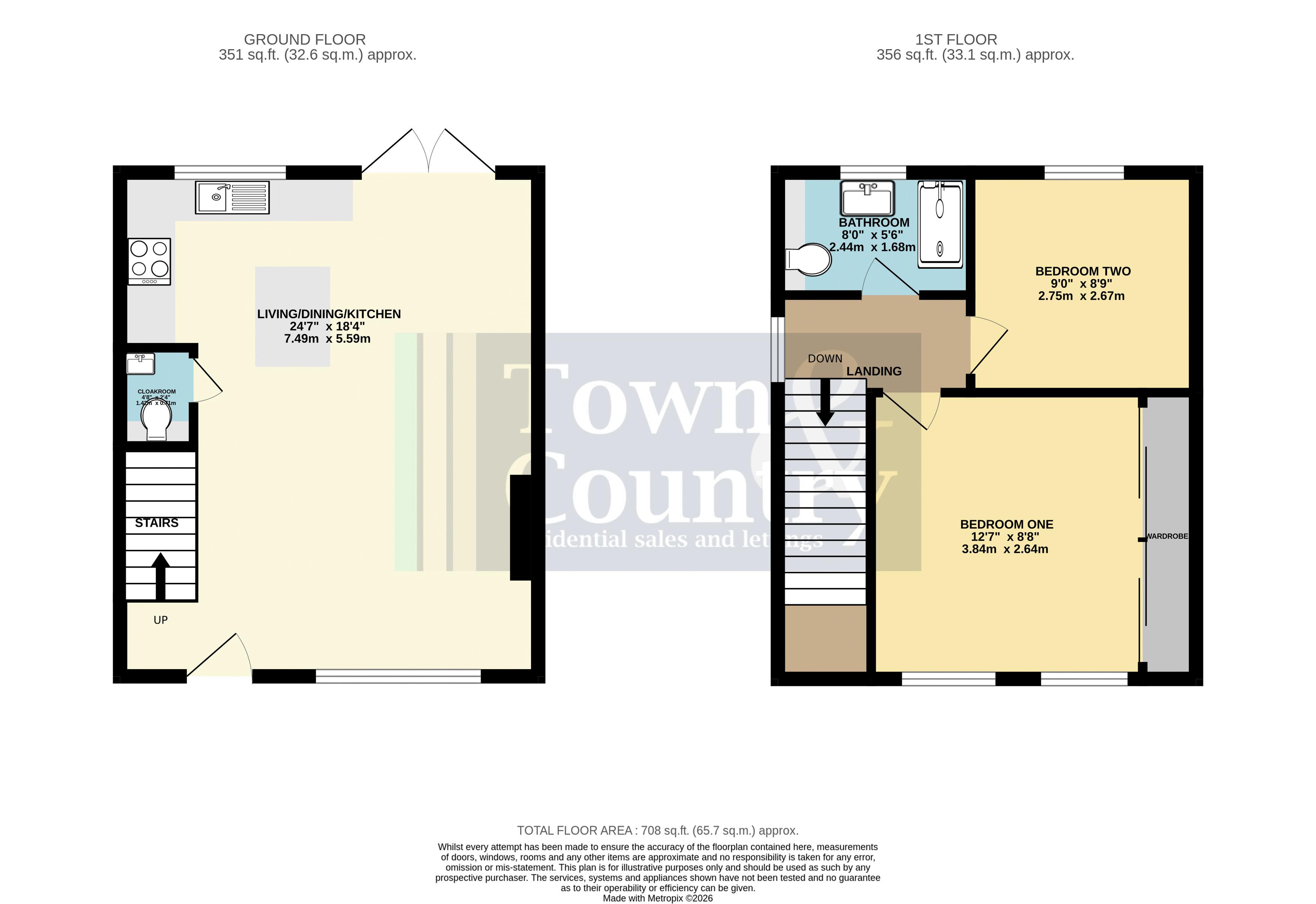 26, Fordwich Road, Colchester floorplan