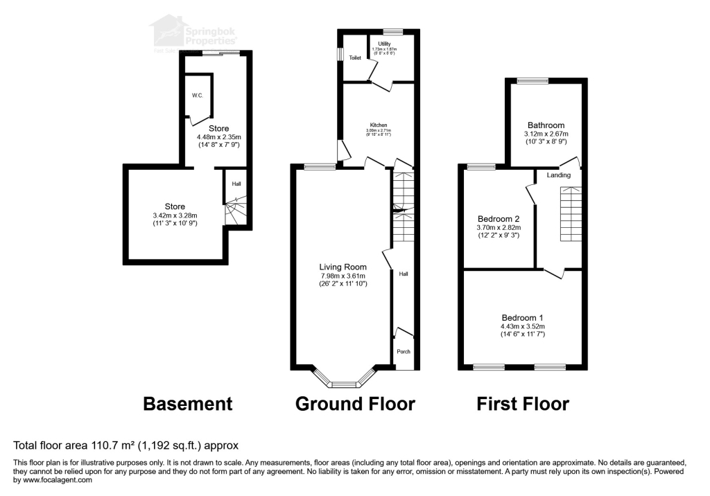 26, Shelley Street, Swindon floorplan