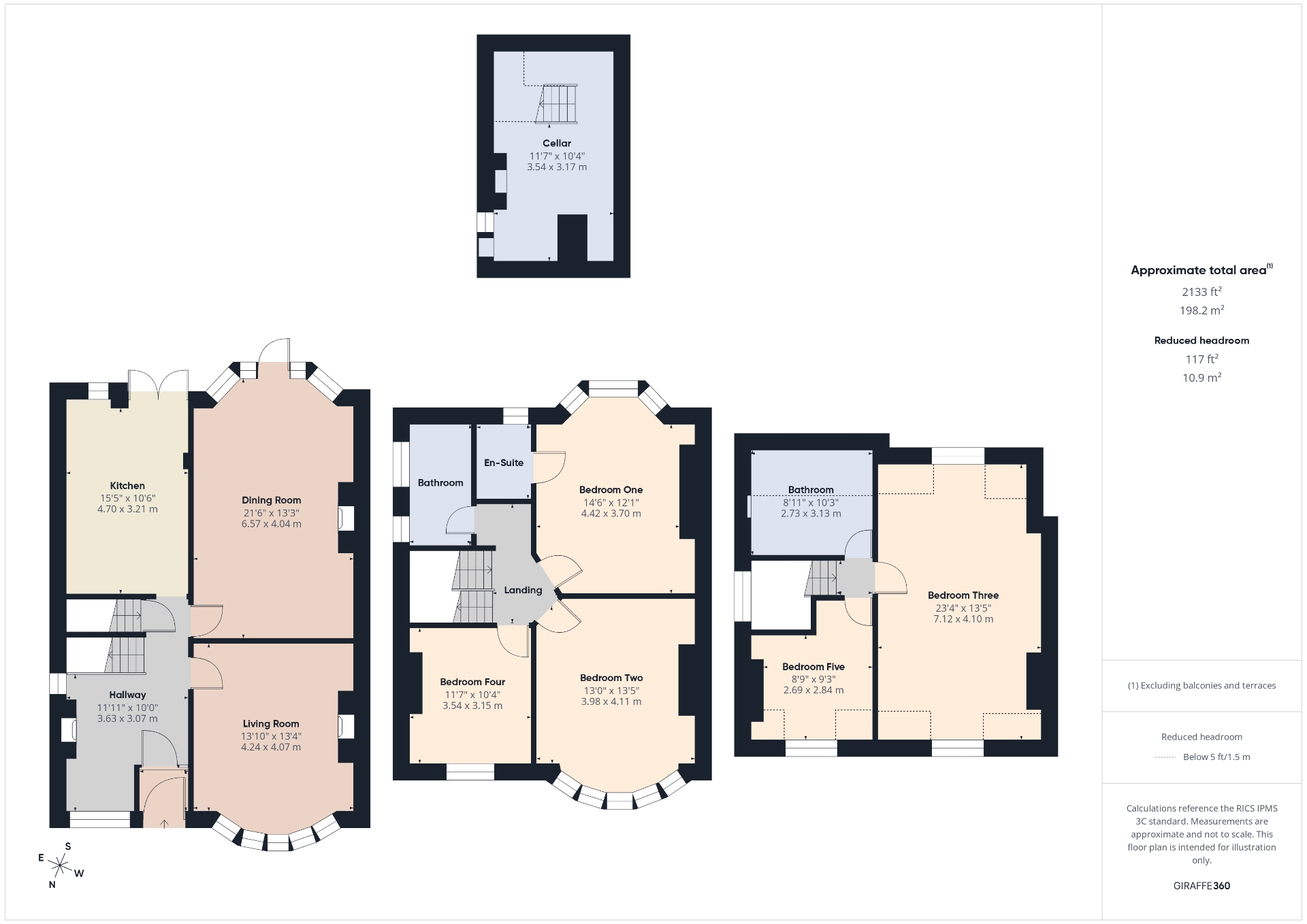 19, Abington Park Crescent, Northampton floorplan