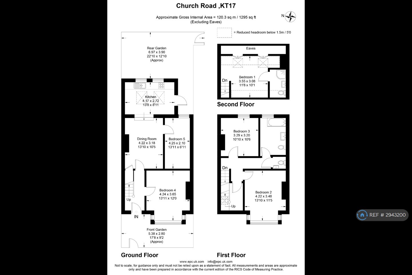 Church Road, Epsom floorplan