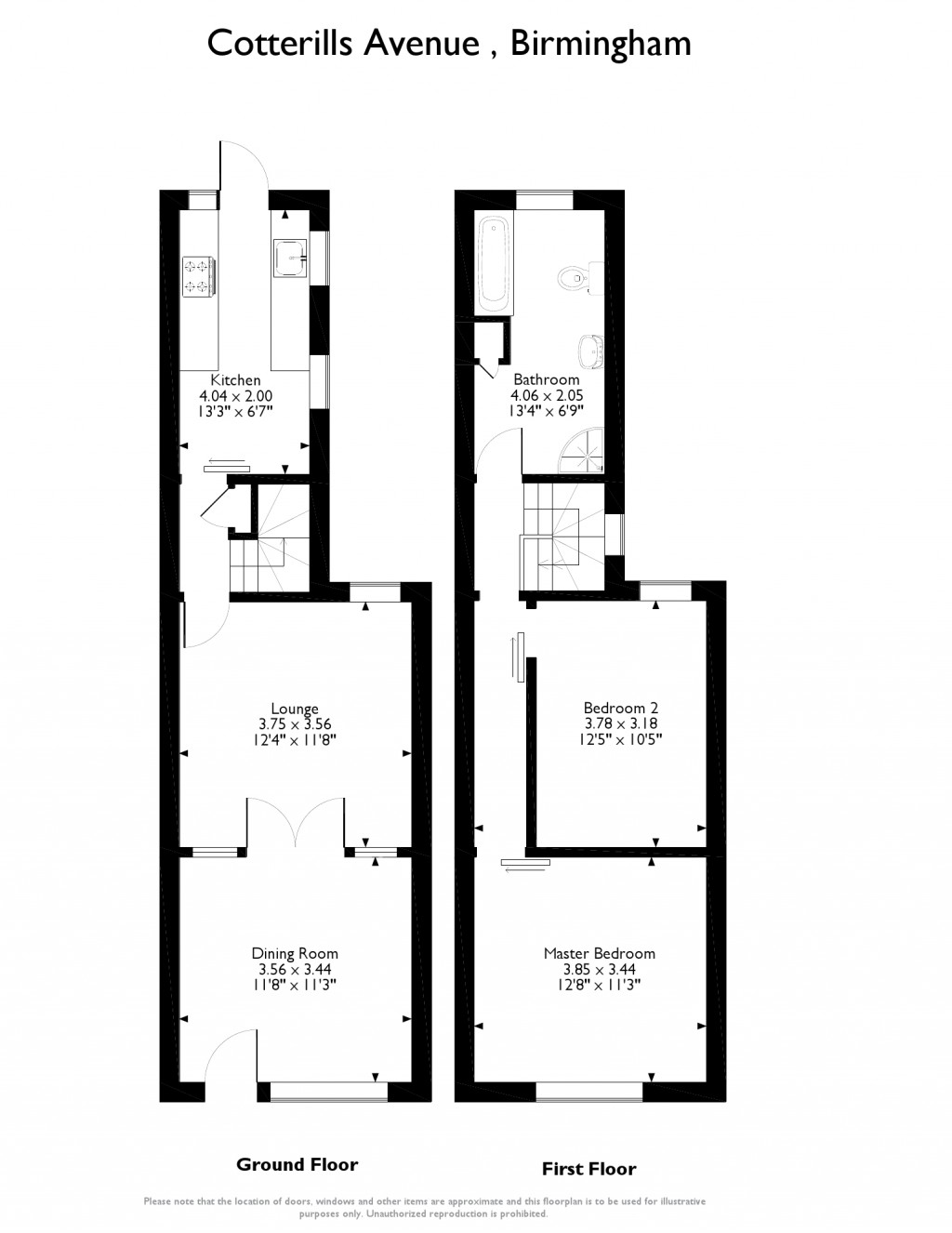 2 Bedrooms Terraced house for sale in Cotterills Avenue, Birmingham B8