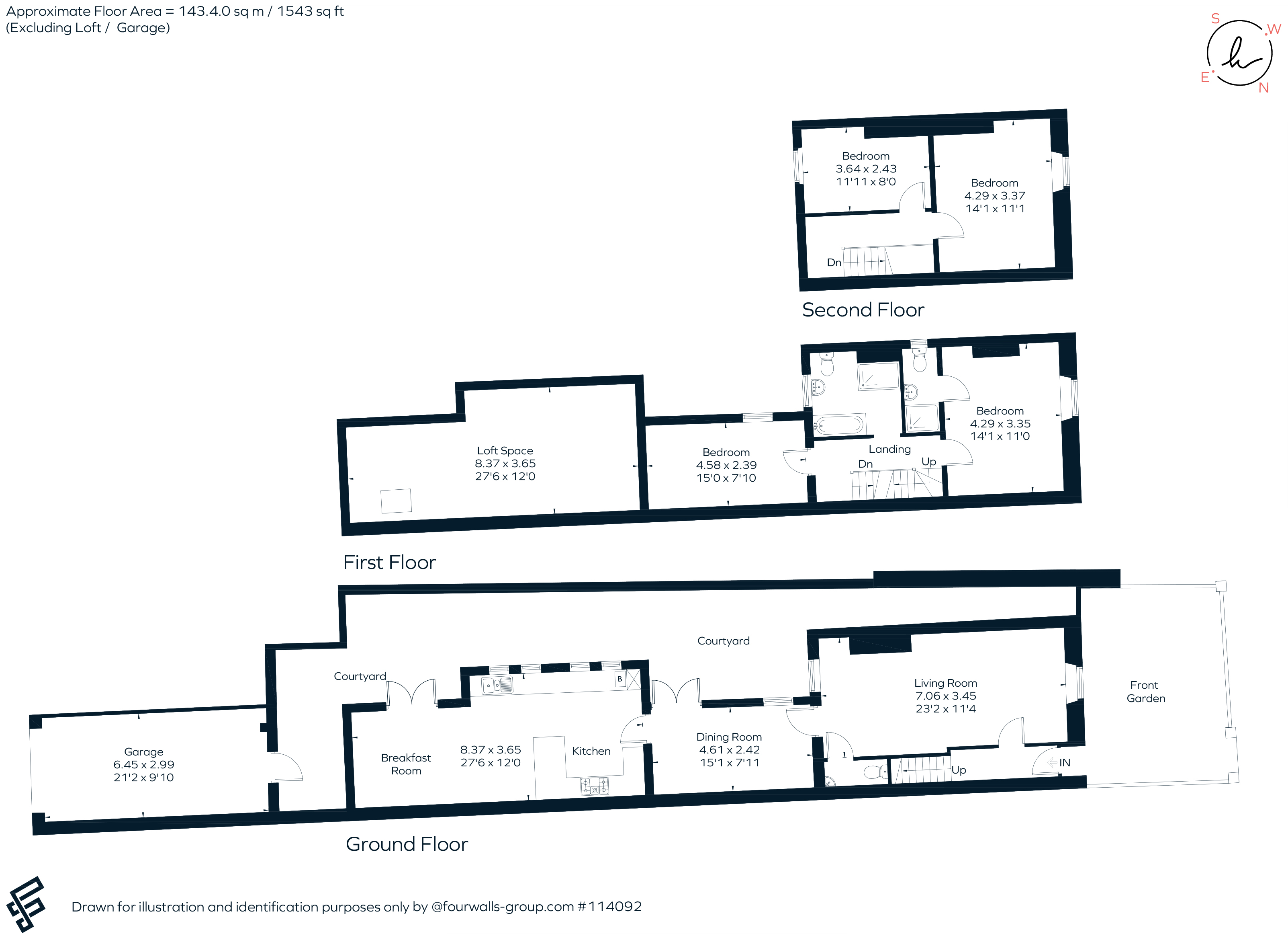 44, Watermoor Road, Cirencester floorplan