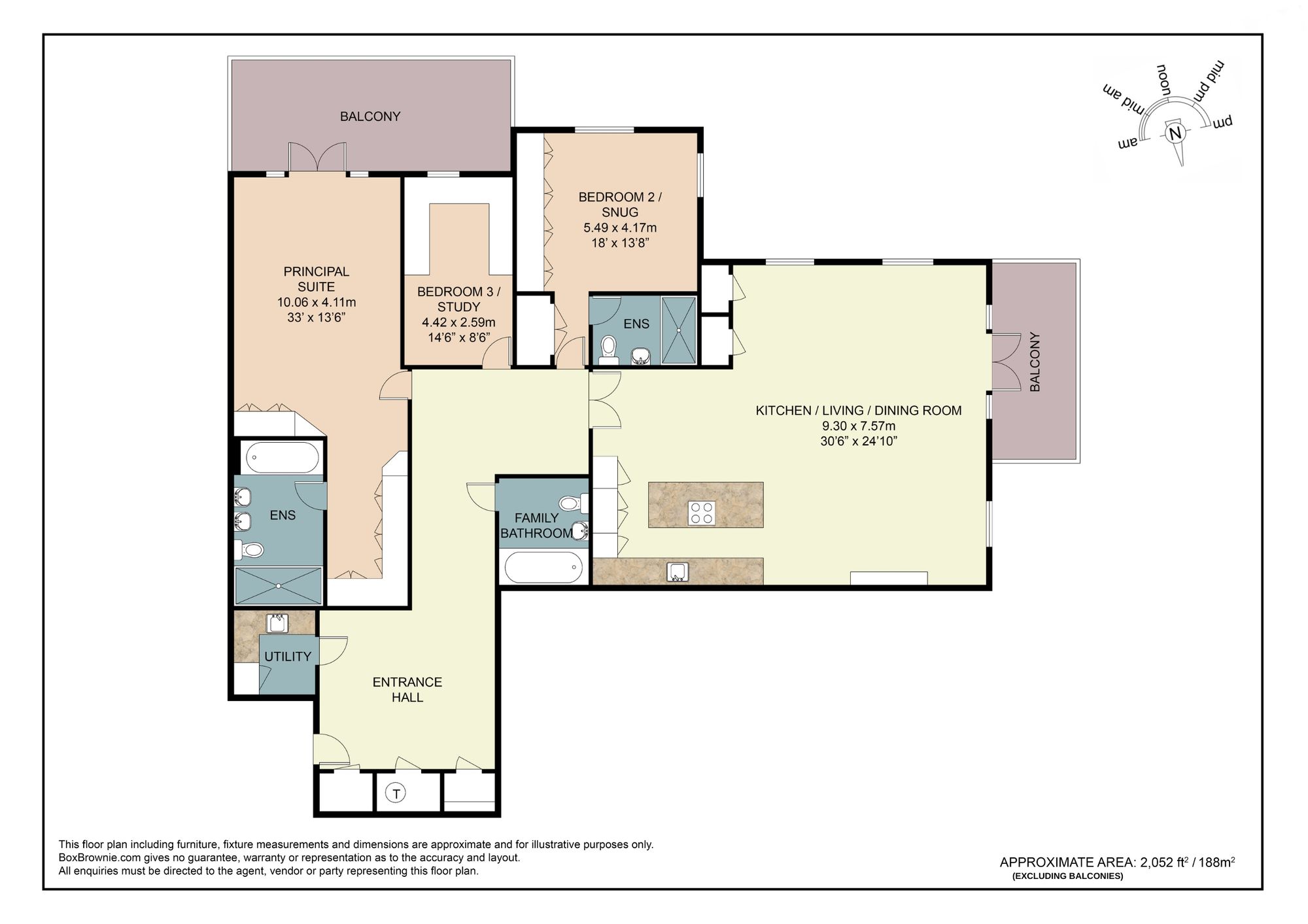 Apt 9, Beechgrove Church Lane, Ascot floorplan
