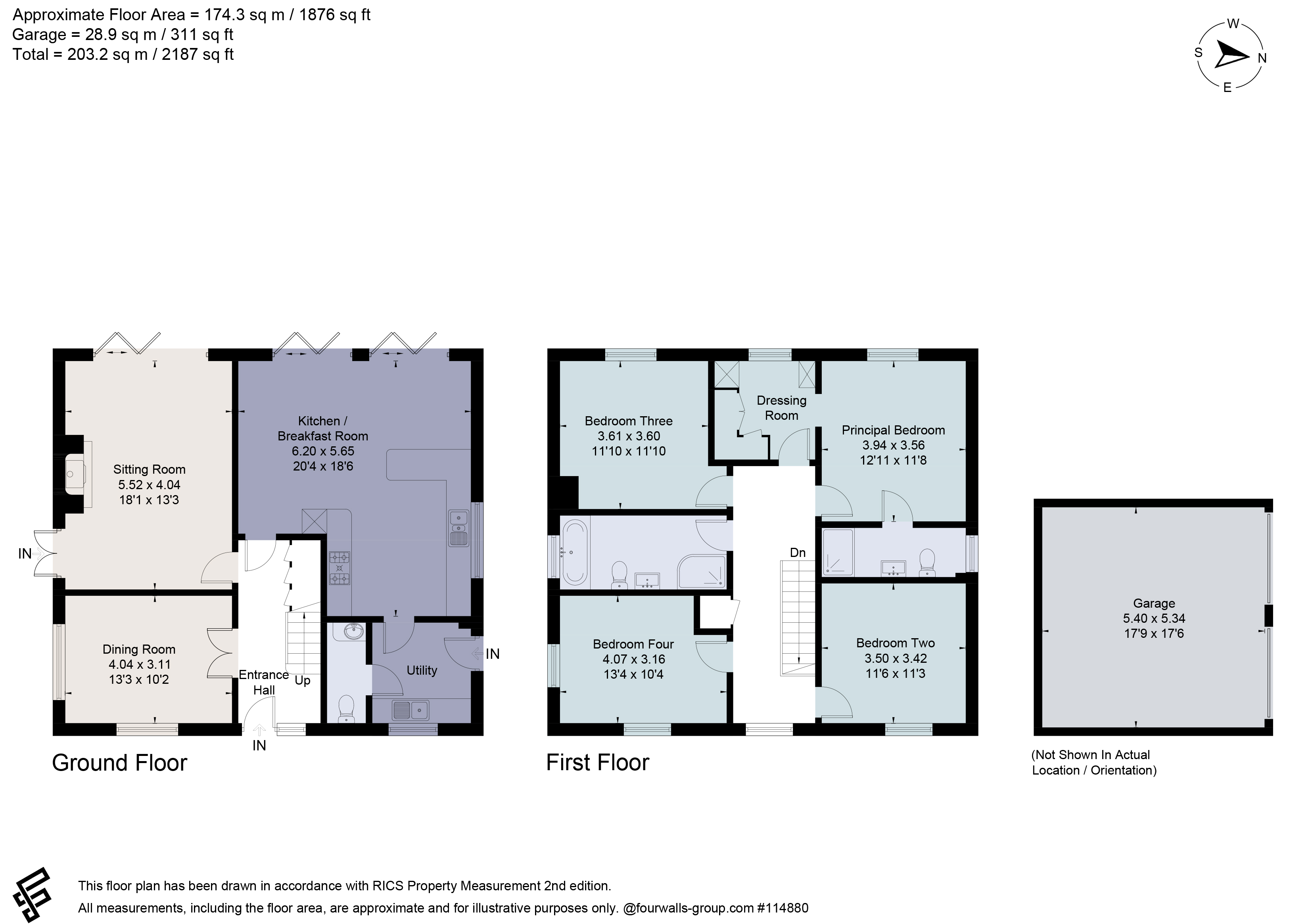 S, 24, West Field Lane, Lincoln floorplan
