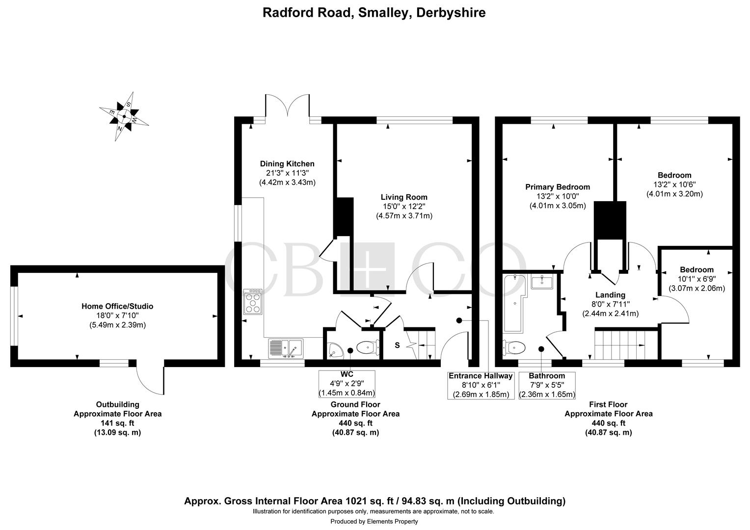 32, Radford Road, Ilkeston floorplan