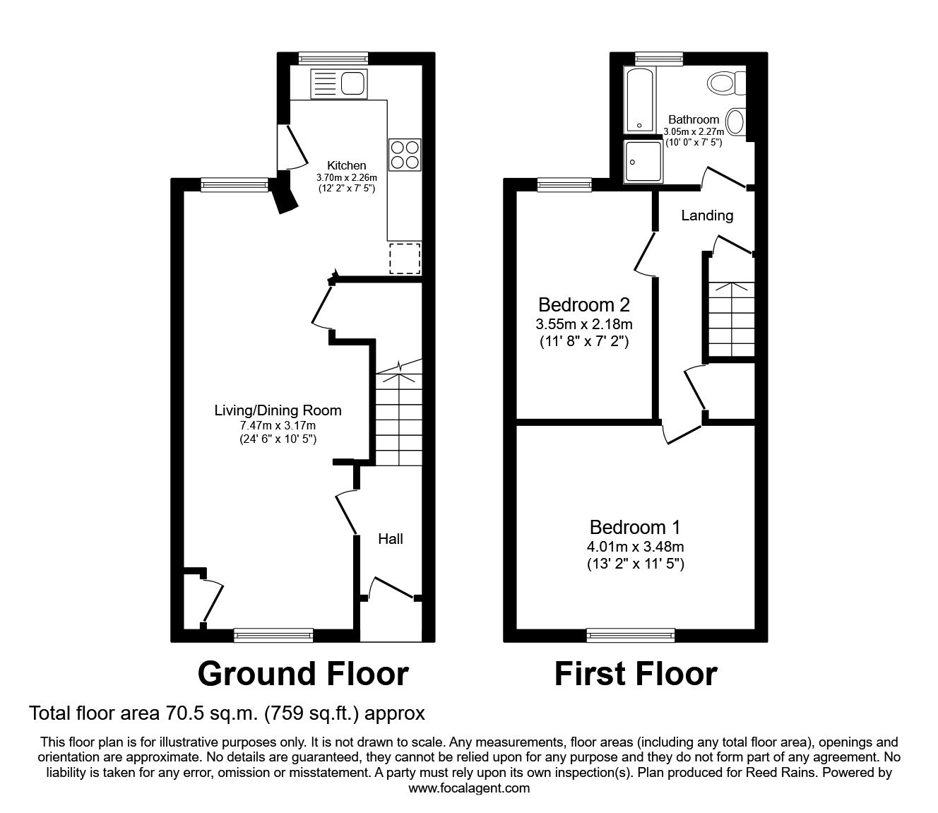 161, Rosebery Street, Manchester floorplan