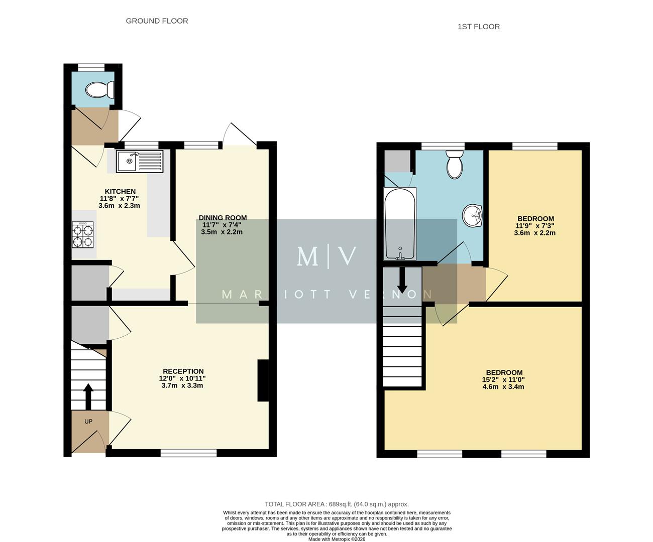 135, Bynes Road, South Croydon floorplan