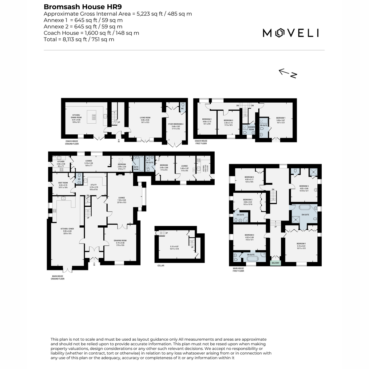 Bromsash House, Bromsash, Ross-on-wye floorplan