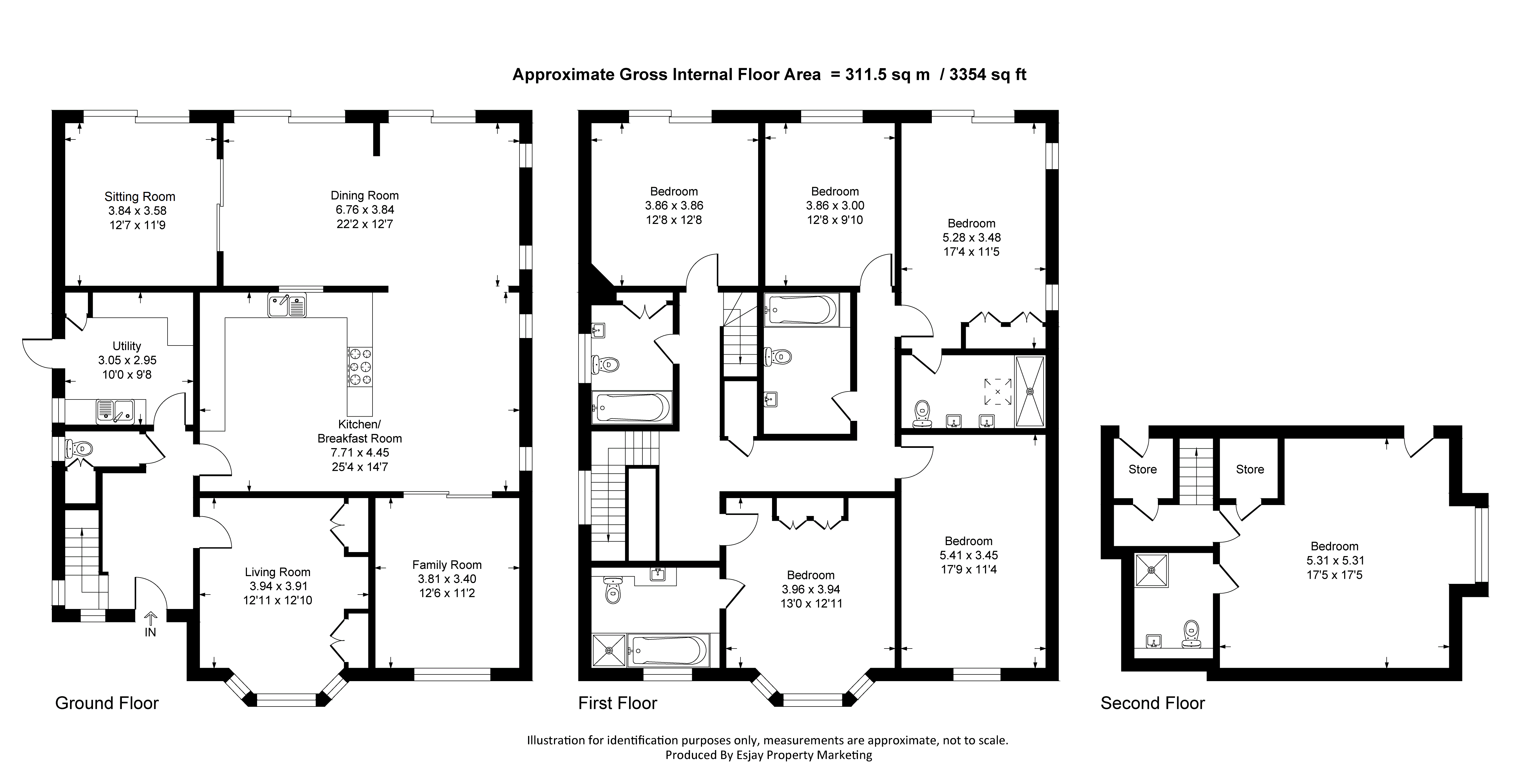 15, Nelson Road, New Malden floorplan