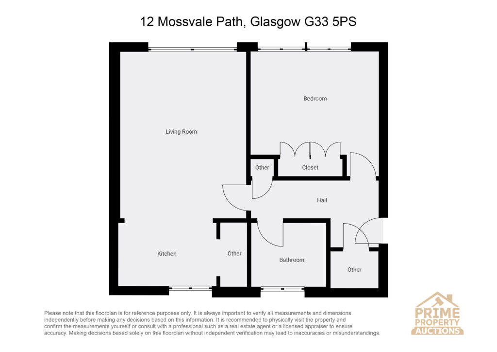 12, Mossvale Path, Glasgow floorplan