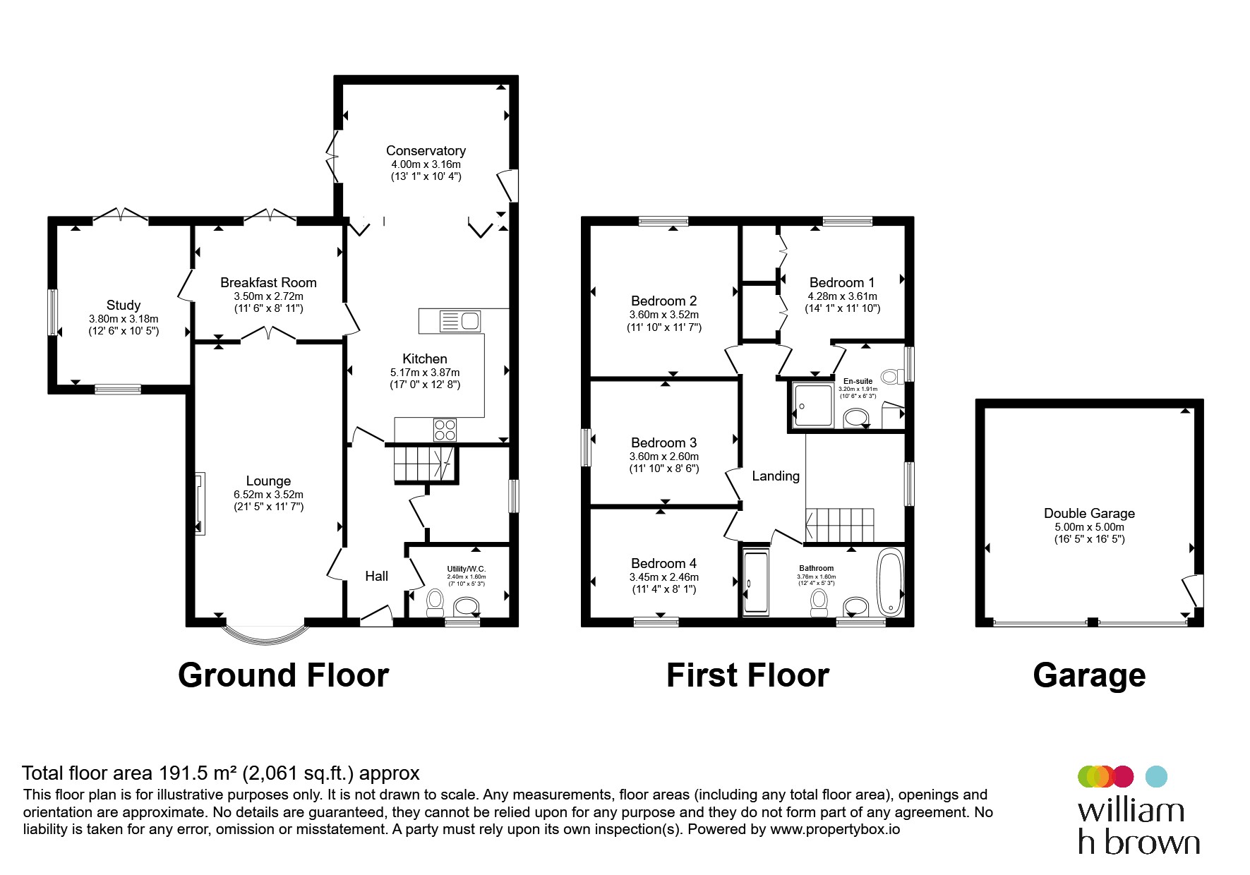 15, Spalding Way, Chelmsford floorplan