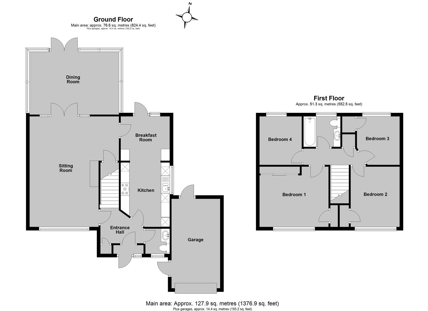 4, Spire Avenue, Whitstable floorplan