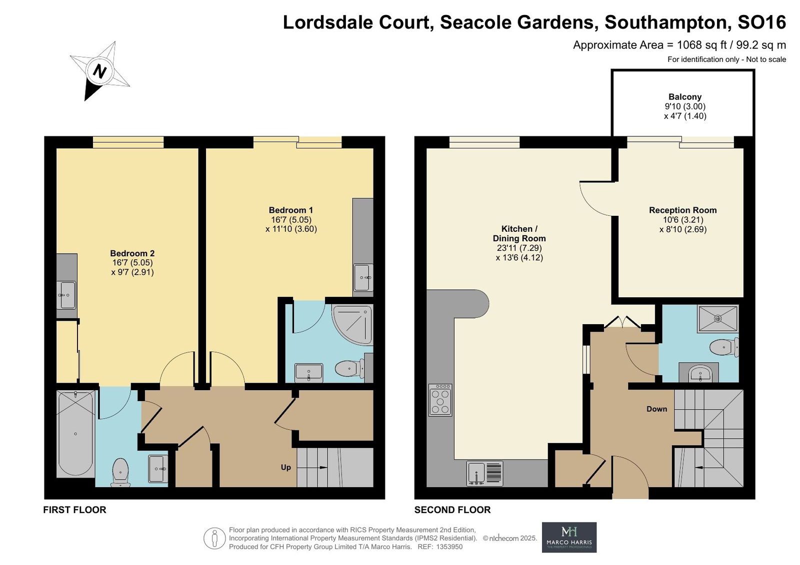 11, Seacole Gardens, Southampton floorplan