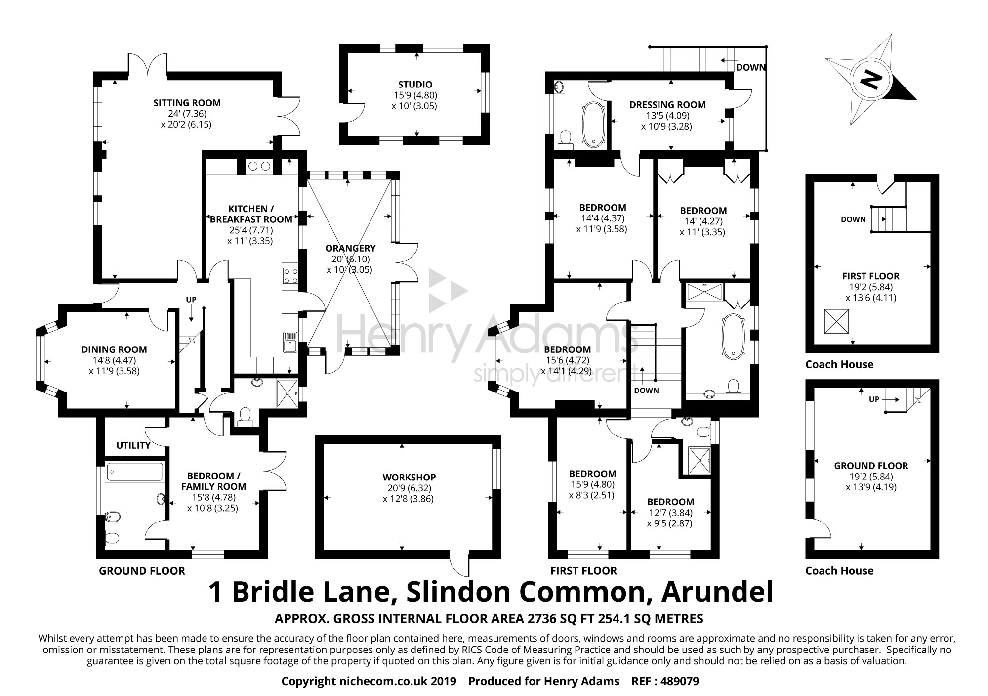 6 Bedrooms Detached house for sale in Bridle Lane, Slindon Common, Nr Arundel BN18