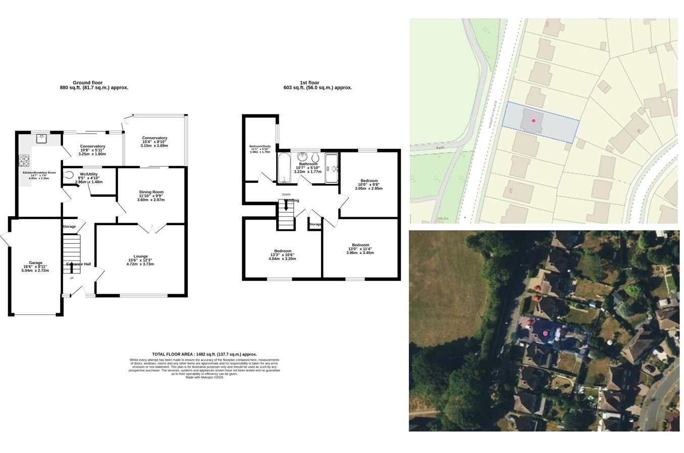 121, Imberhorne Lane, West Sussex floorplan