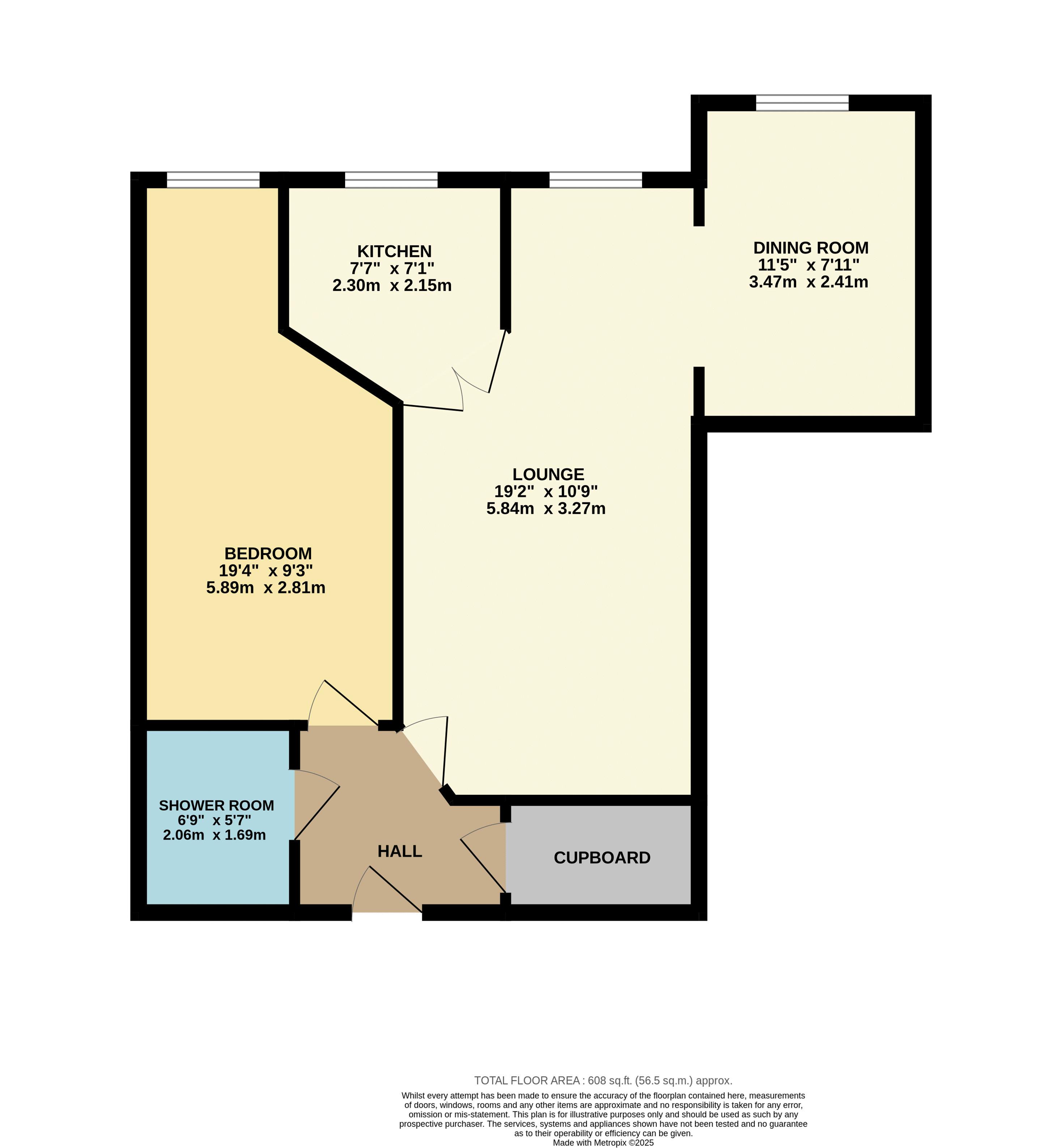 35 Benstede Court, Brocket Road, Hoddesdon floorplan