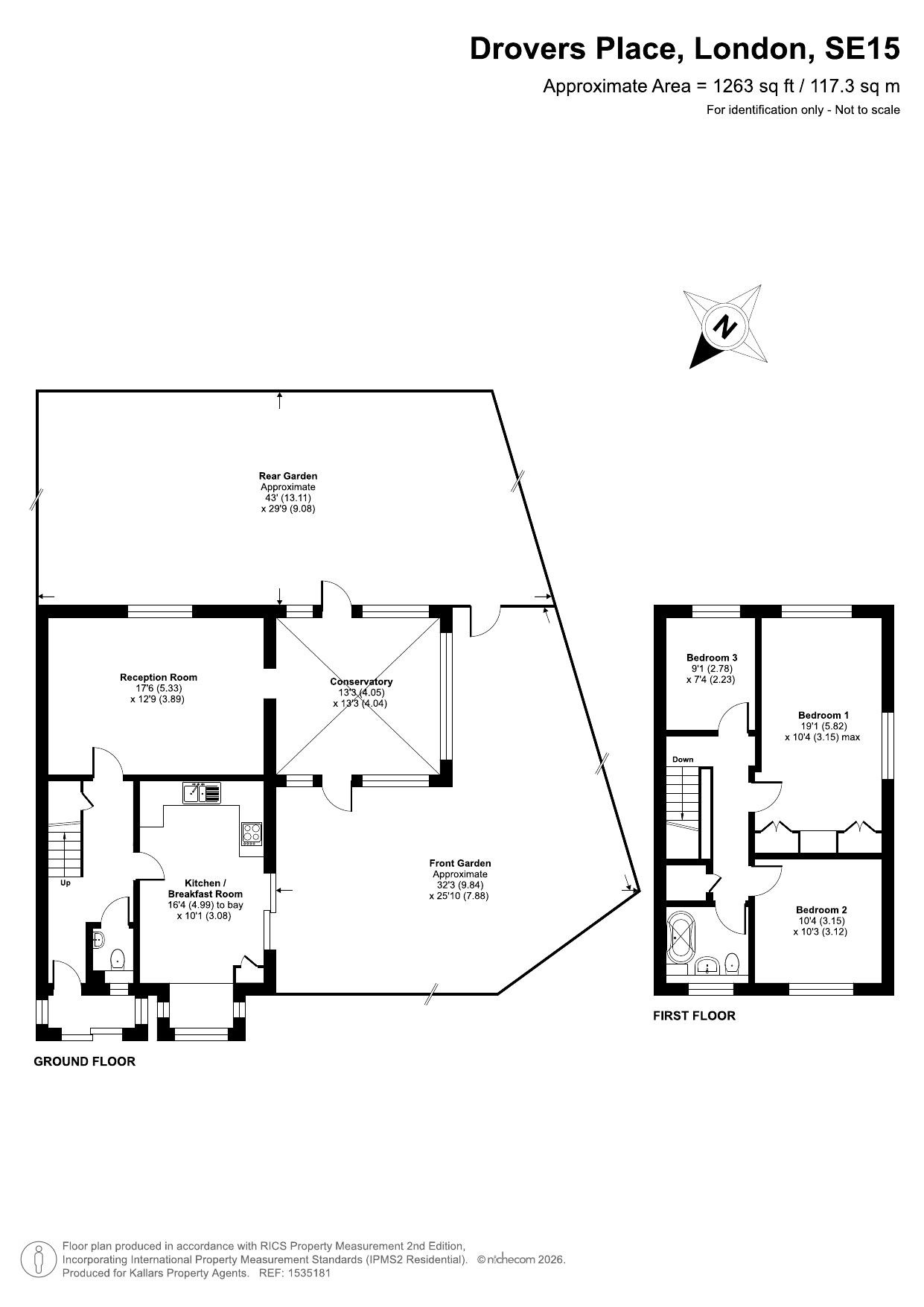 London, Greater London floorplan