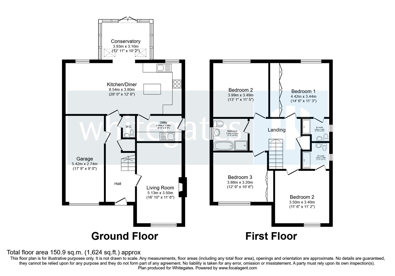 82, Main Road, Nantwich floorplan