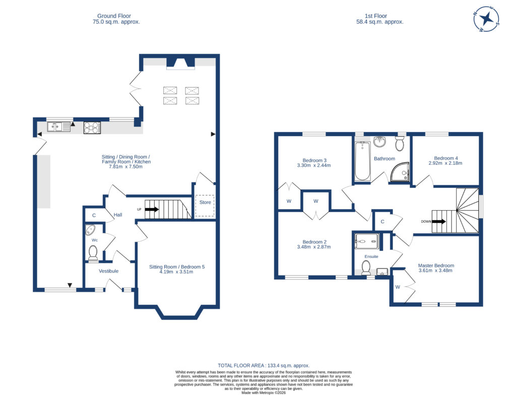 65, Silverknowes Eastway, Edinburgh floorplan