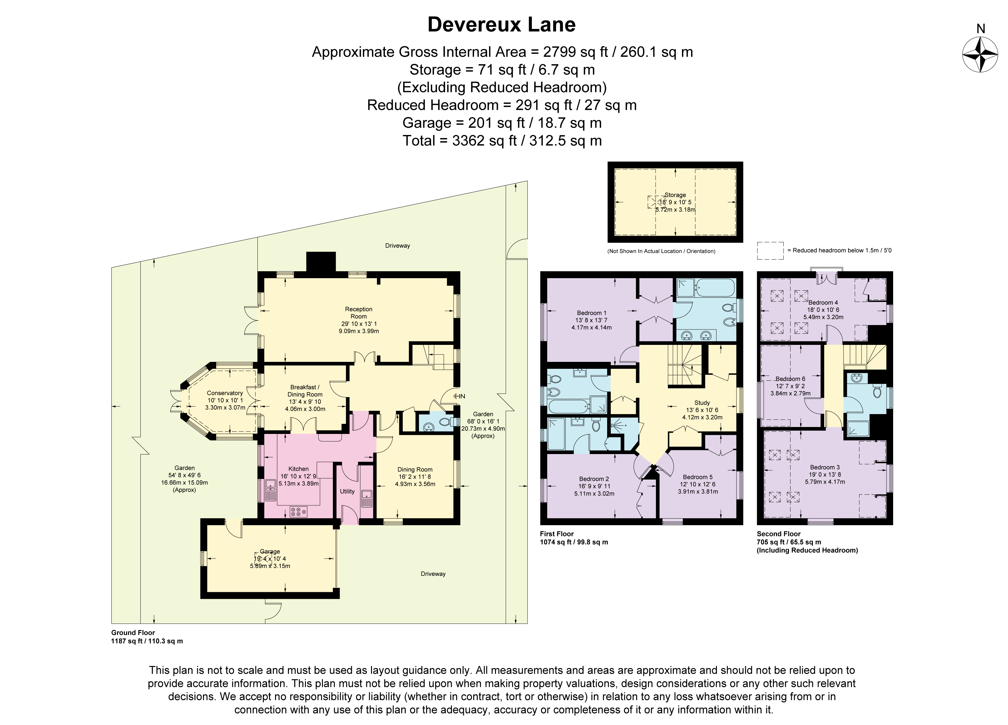 2, Devereux Lane, London floorplan