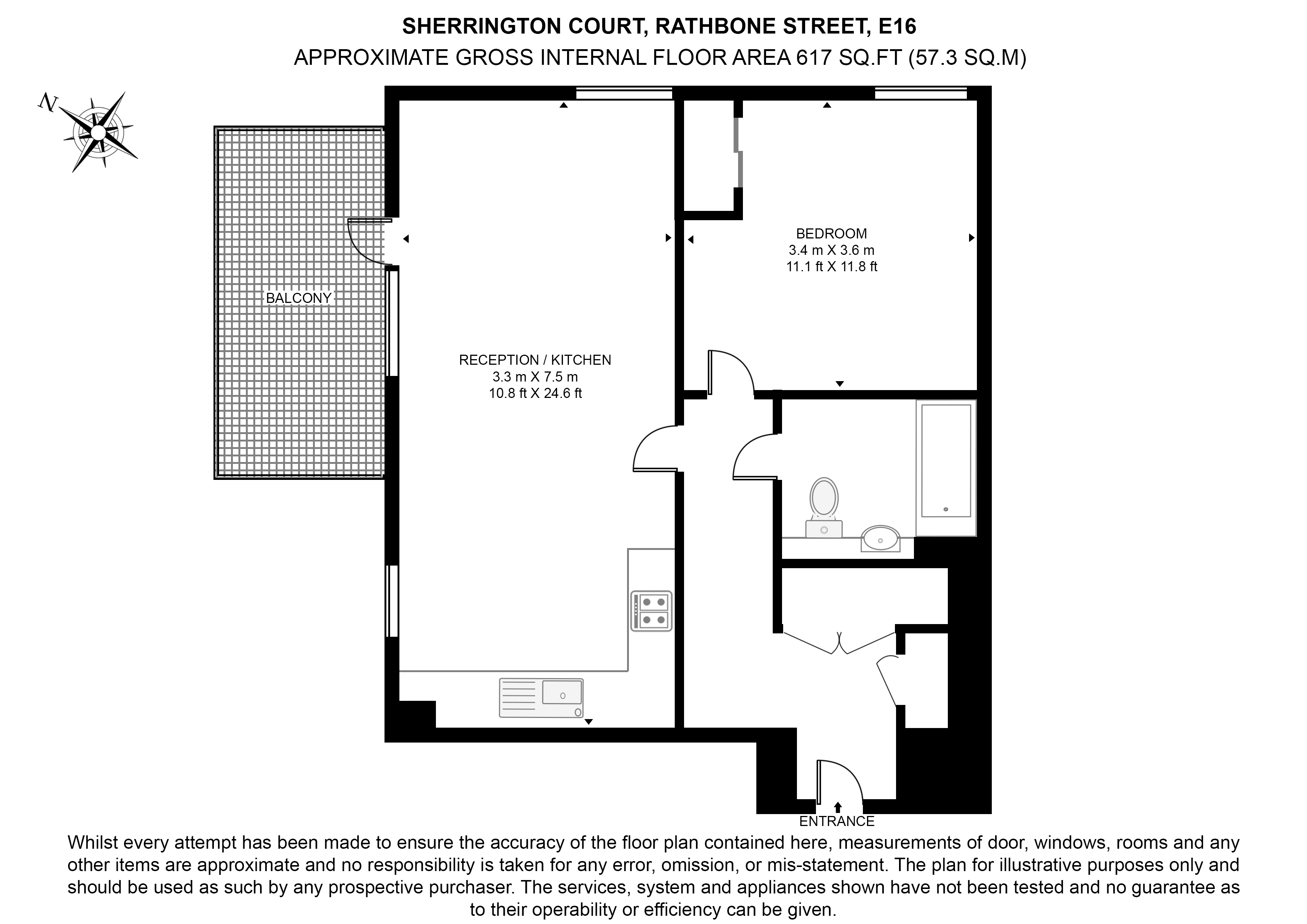 Rathbone Street, London floorplan