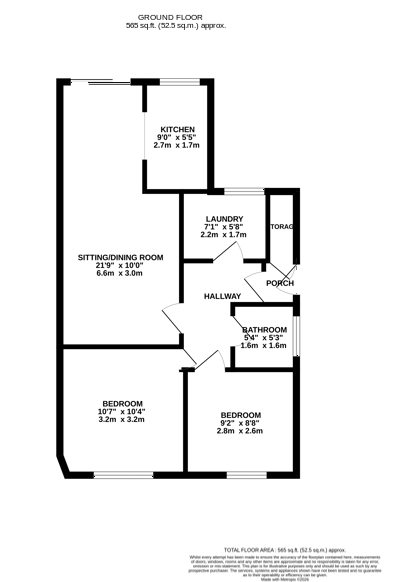 133, Bucklands End Lane, West Midlands floorplan