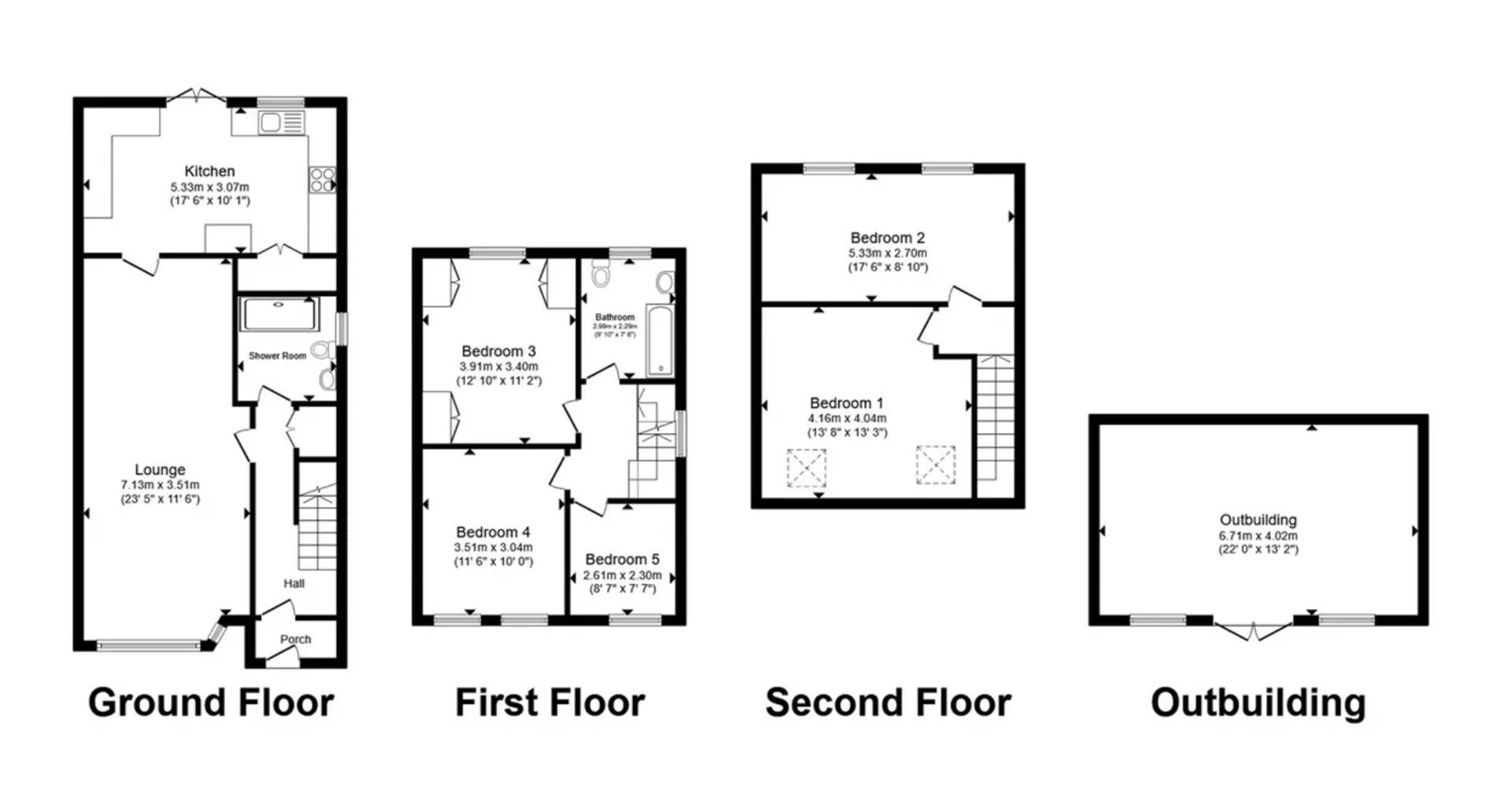 223., Blackshots Lane, Grays floorplan