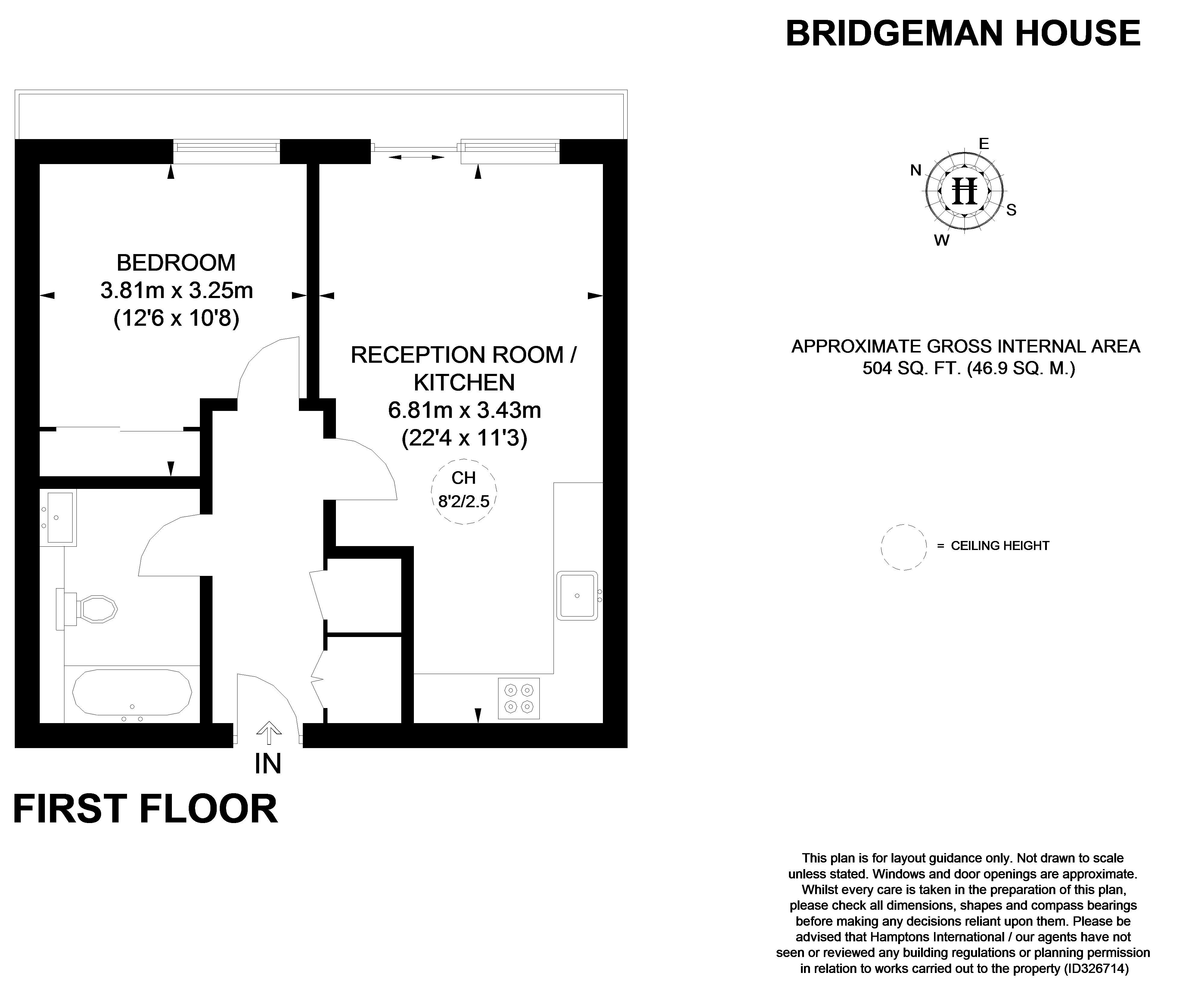 Radnor Terrace London W14 1 Bedroom Flat To Rent 53938093