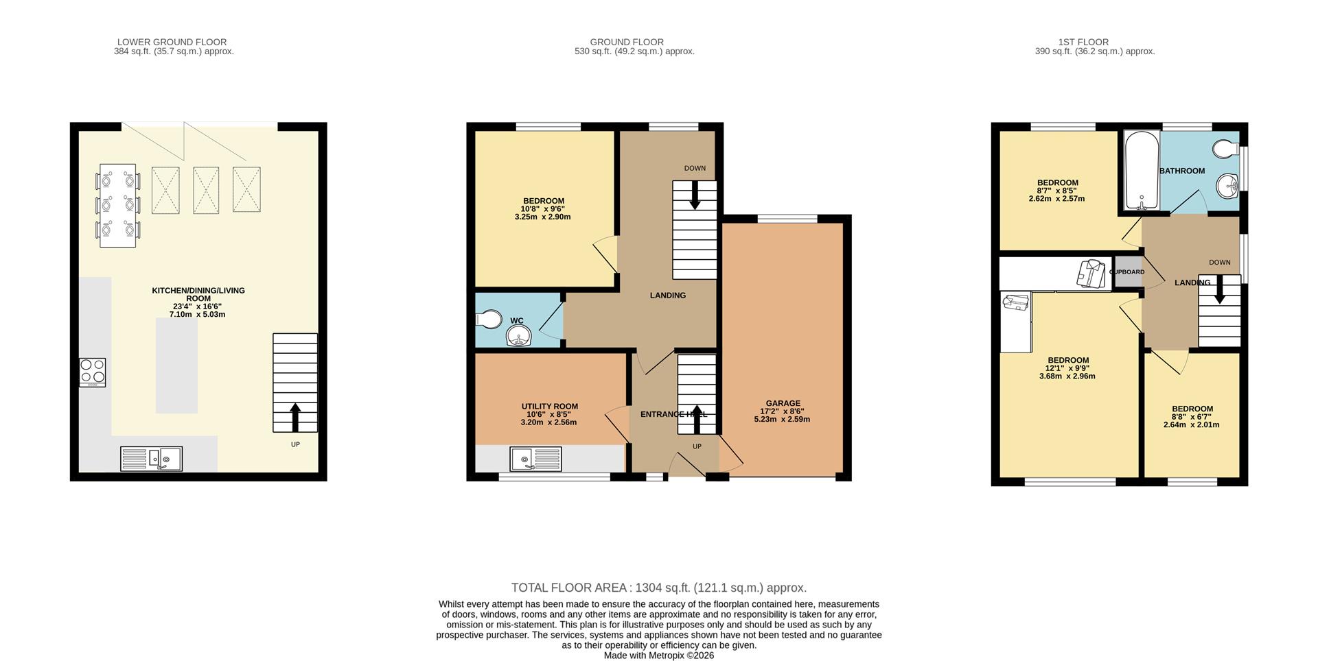 19, Parkway, High Peak floorplan