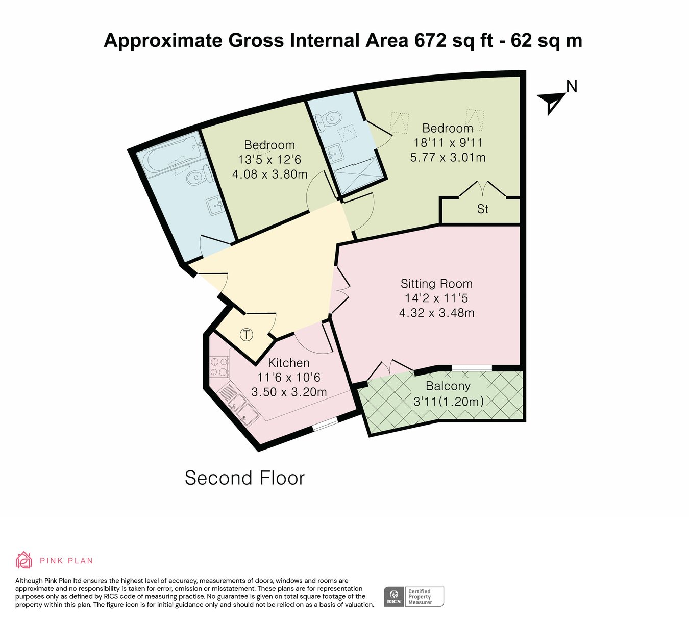 30, Sandford Park Place, Cheltenham floorplan