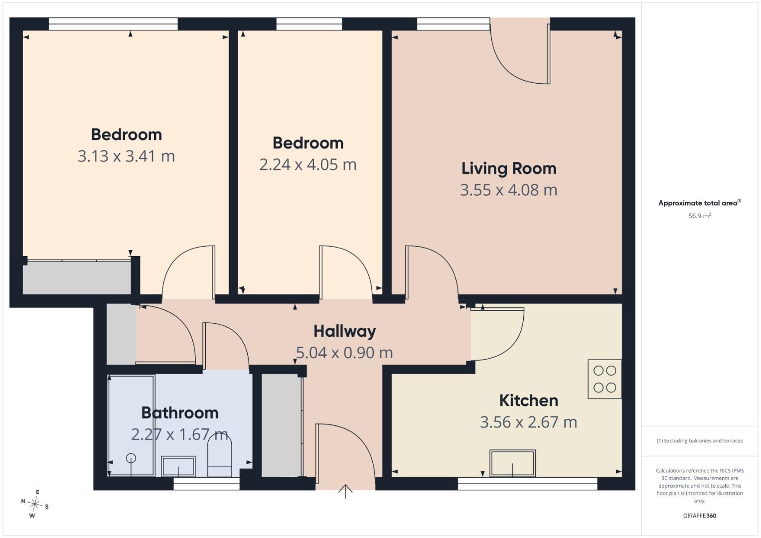 Byron Mews, West Yorkshire floorplan