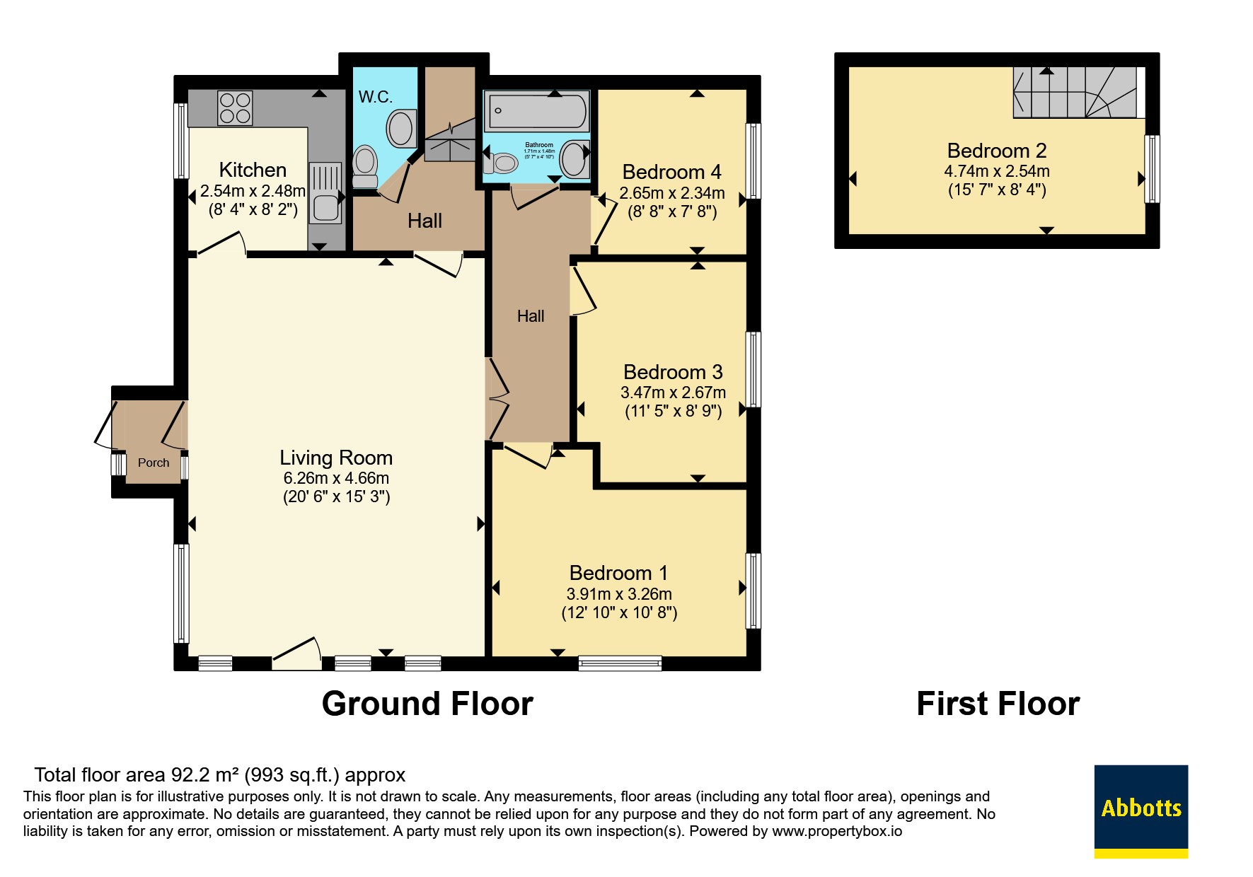 Bobby Cottage,, Bury Road, Diss floorplan