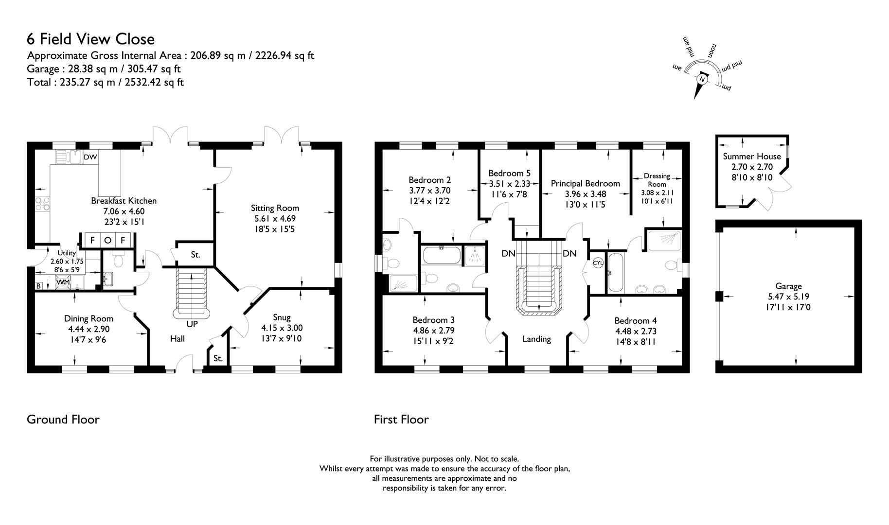 Sorrel House, 6, Field View Close, Ampleforth floorplan