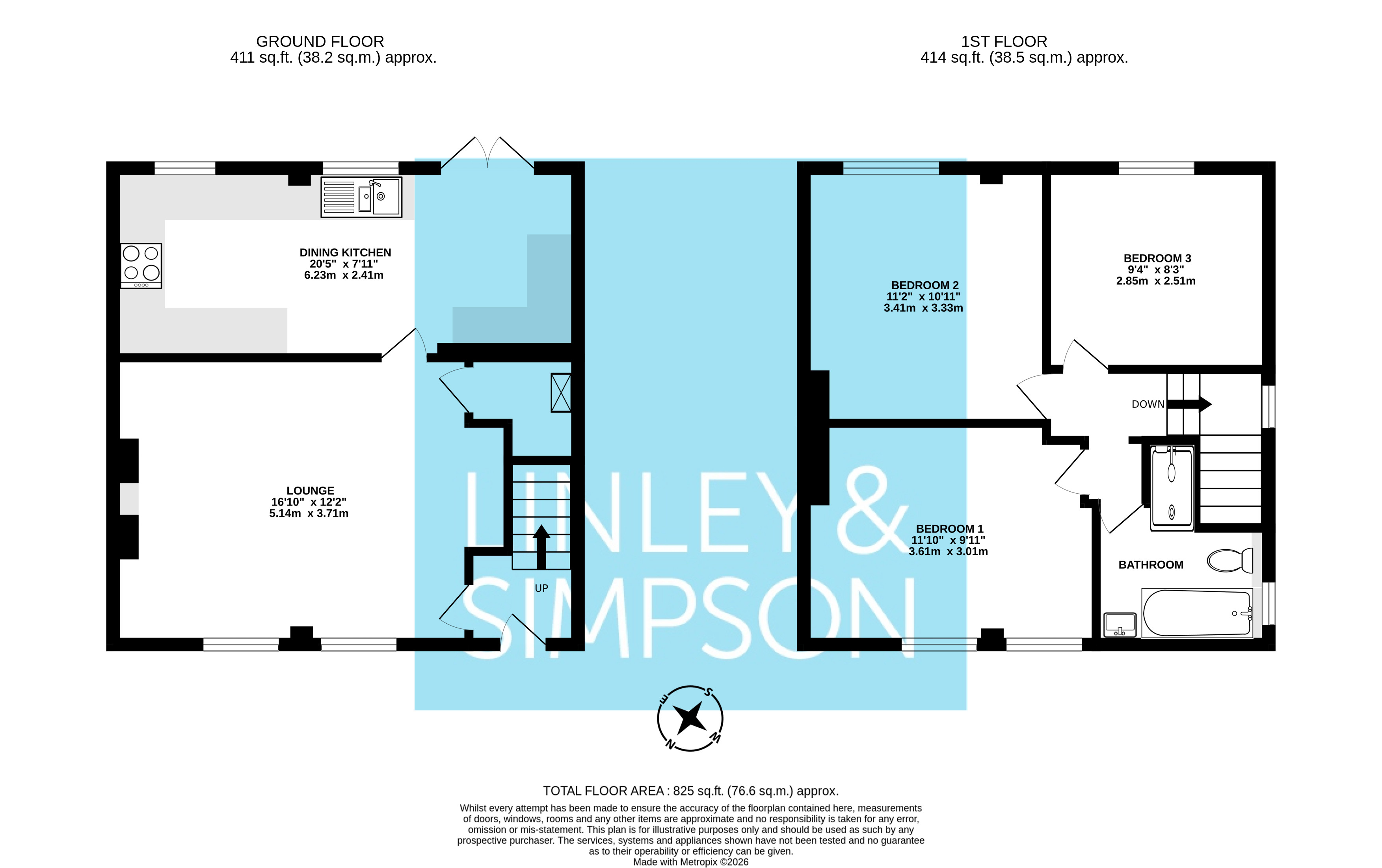 104, Alcuin Avenue, York floorplan