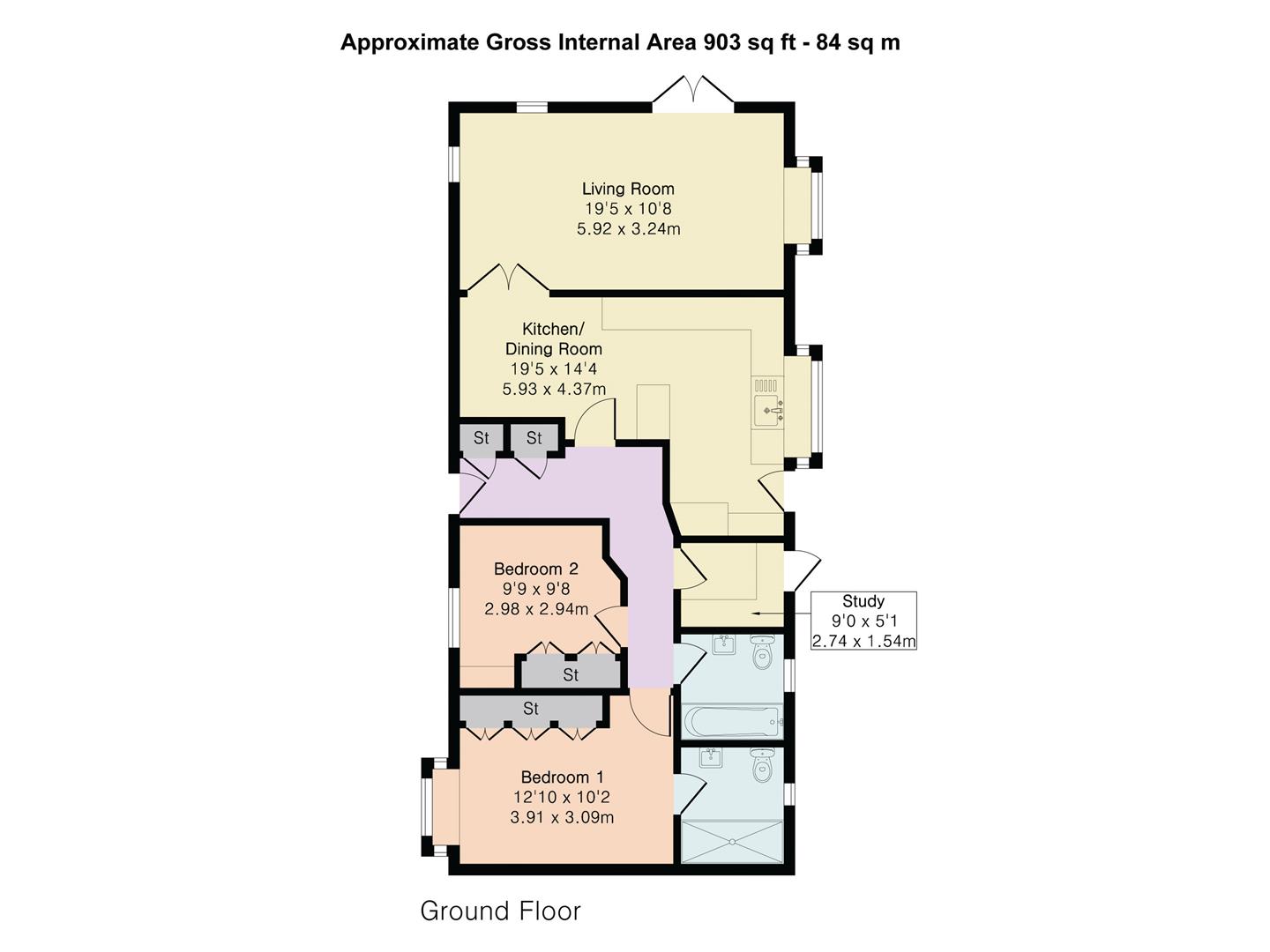 Plot 16, Bells Wood, Little Berkhamsted floorplan