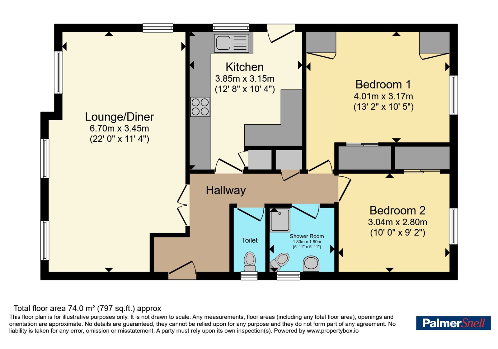 53, Halstock Crescent, Dorset floorplan