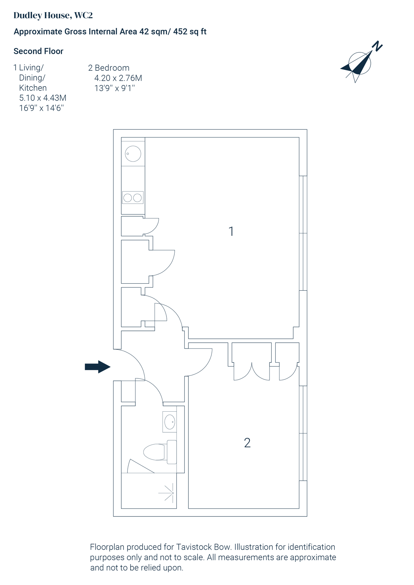 8 Dudley House, 36-38 Southampton Street, Covent Garden floorplan