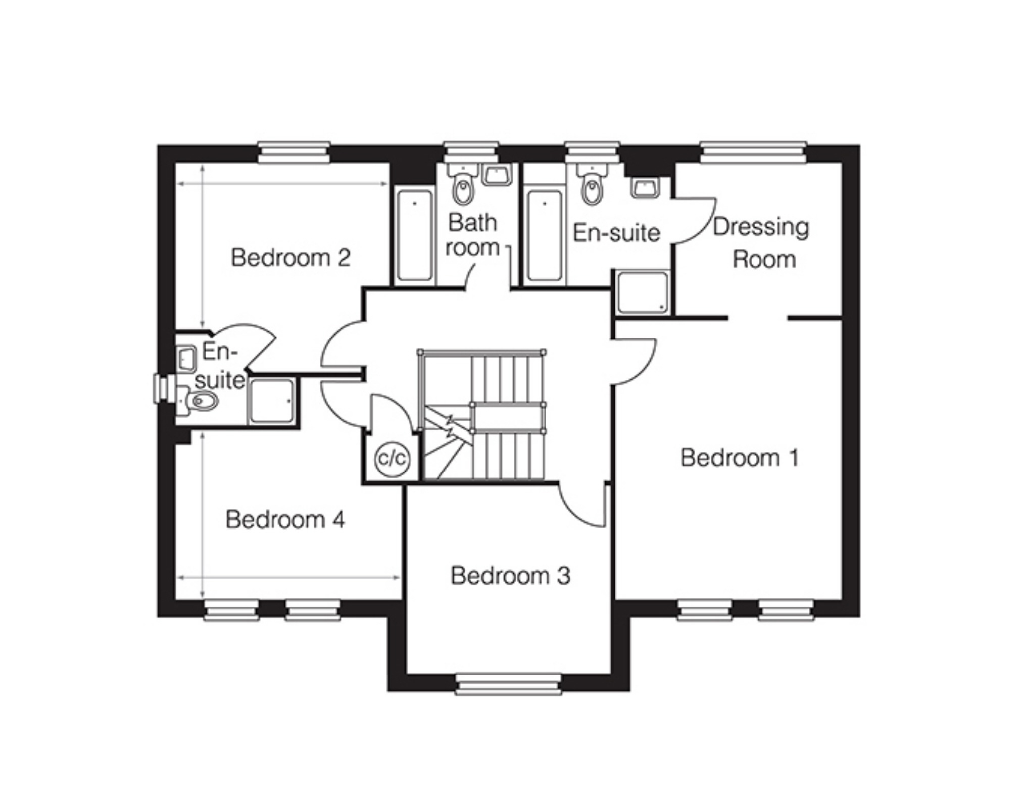 New home, 5 bed detached house for sale in Walton Road, Wavendon
