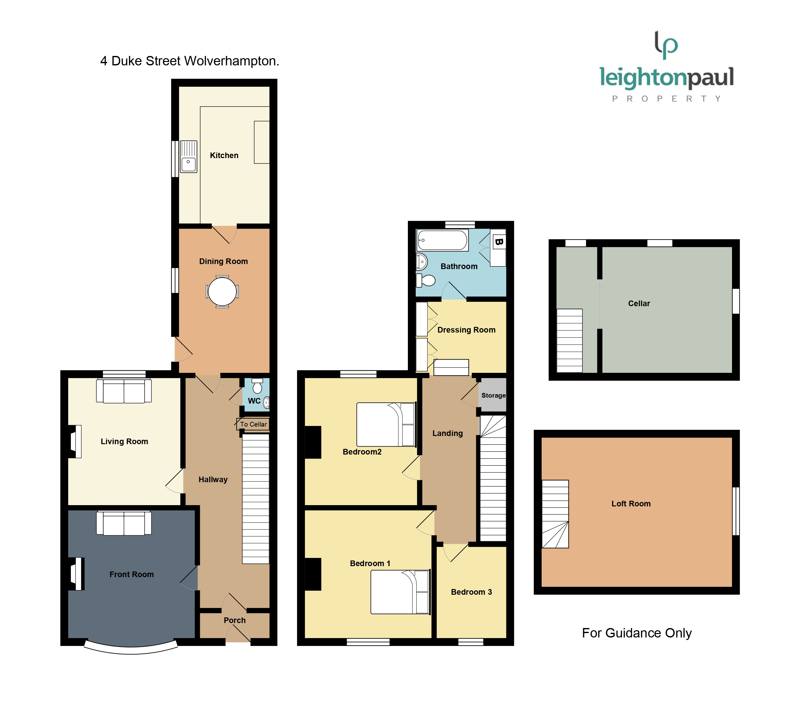 4, Duke Street, Wolverhampton, West Midlads floorplan