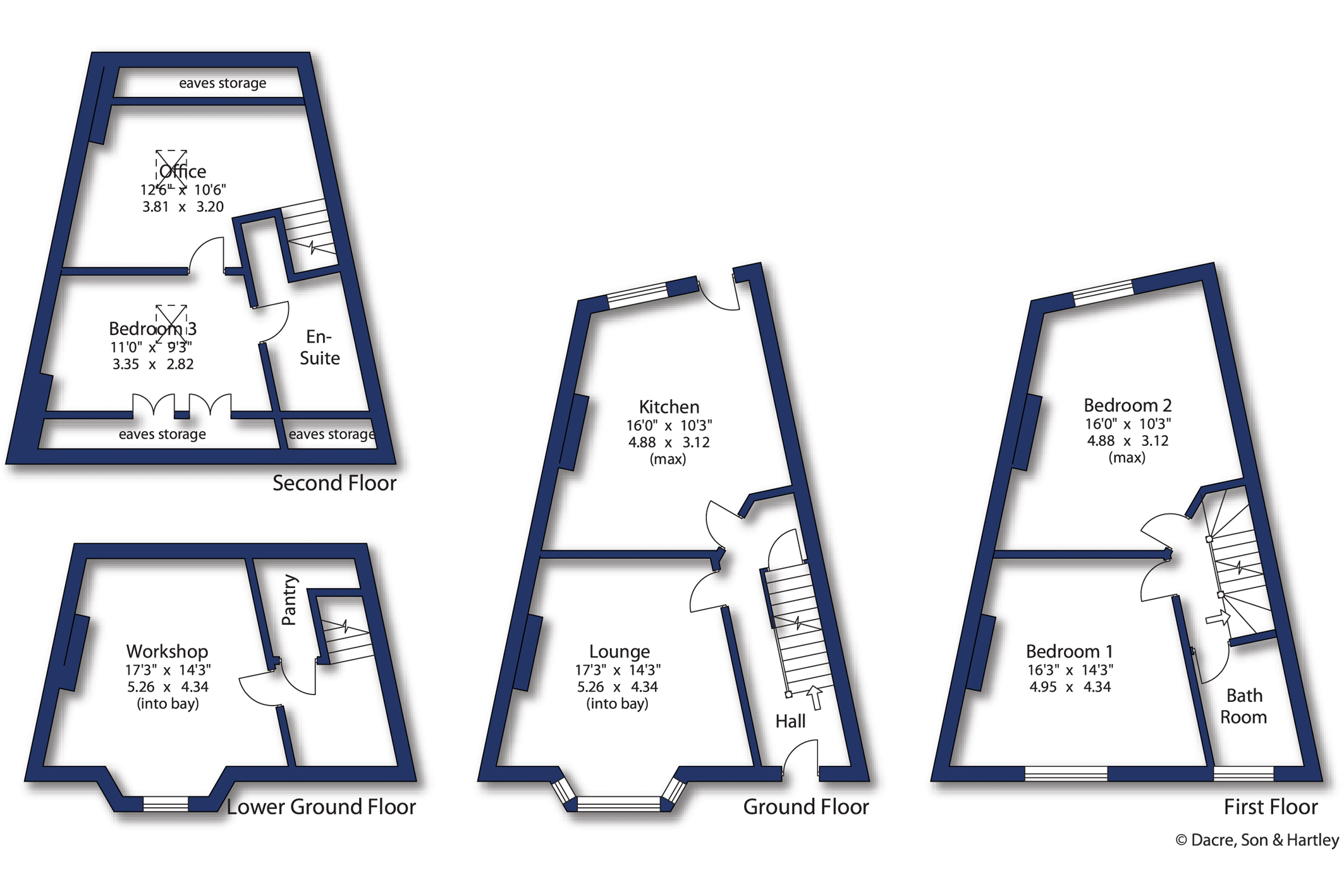 23, Bridge Lane, West Yorkshire floorplan