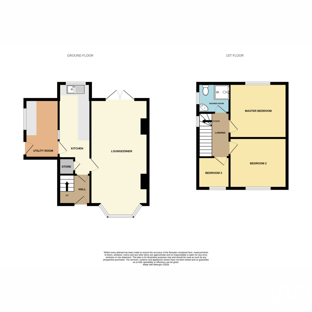 10, Albert Street, Cannock floorplan