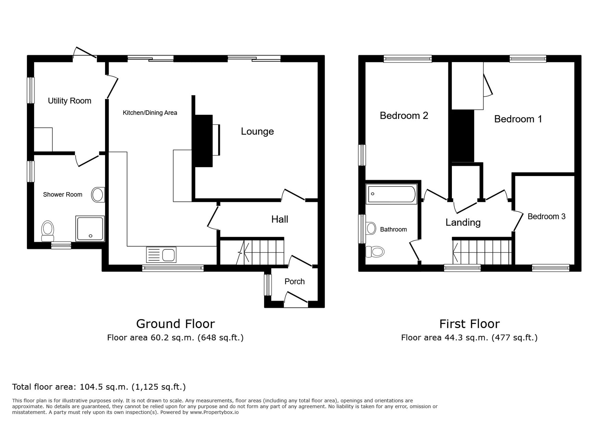 3 The Close, Rye floorplan