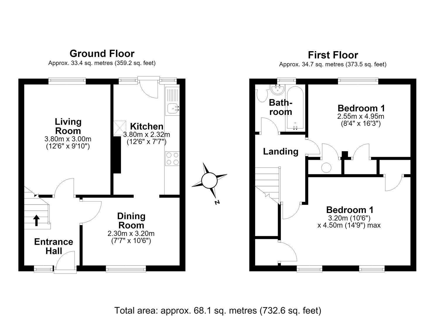 149, Alex Wood Road, Cambridge floorplan